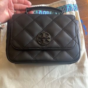 Tory Burch Willa Matte Top Handle Crossbody Bag